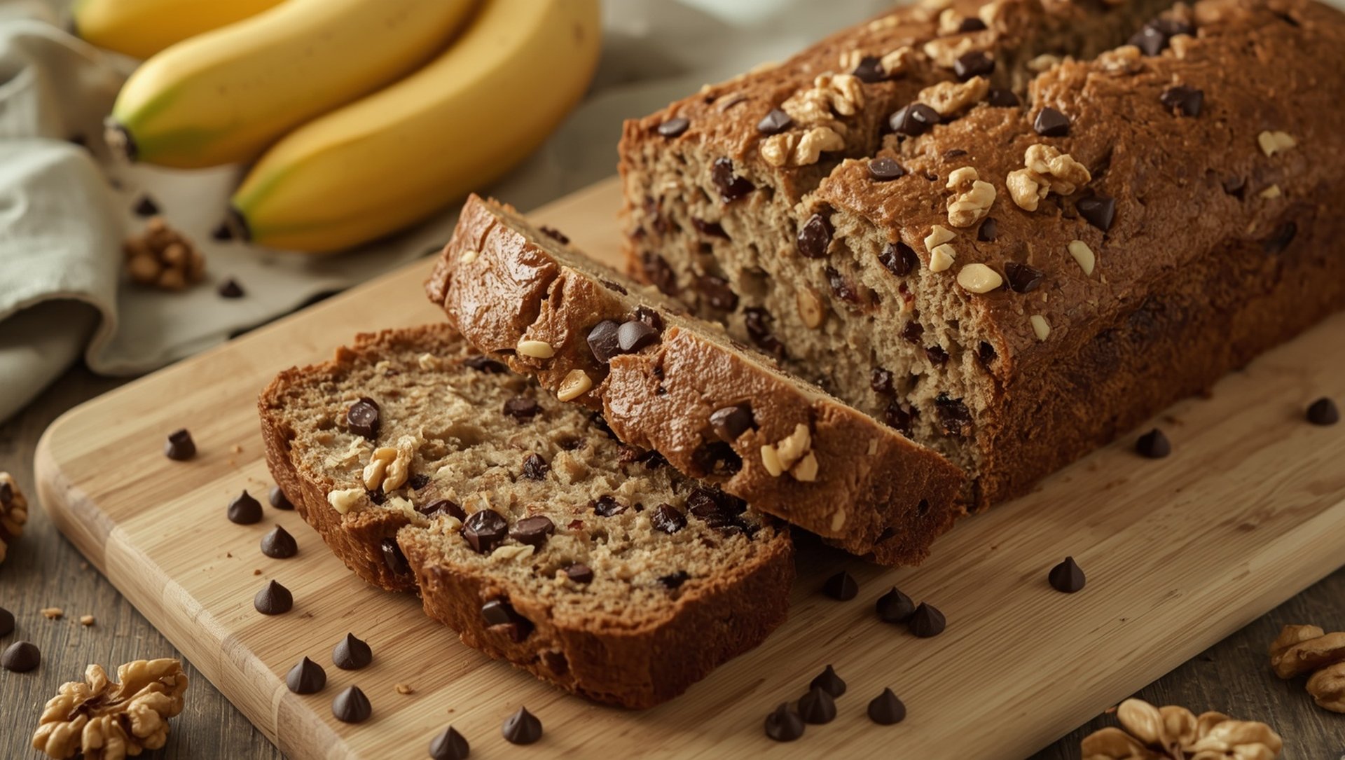 Saftiges Bananenbrot - das beste Rezept fuer reife Bananen