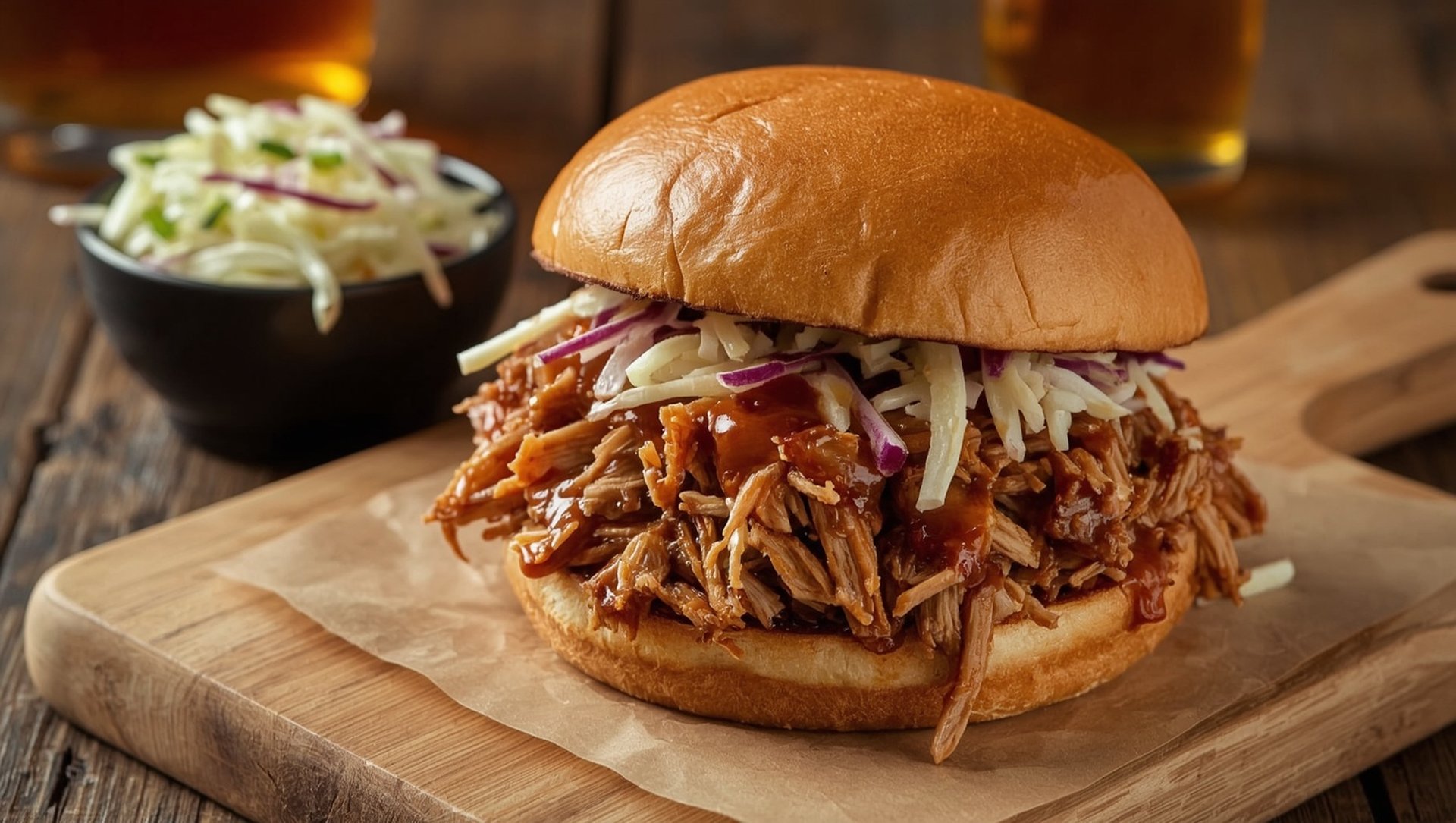 Pulled Pork - zartes Schweinefleisch aus dem Backofen