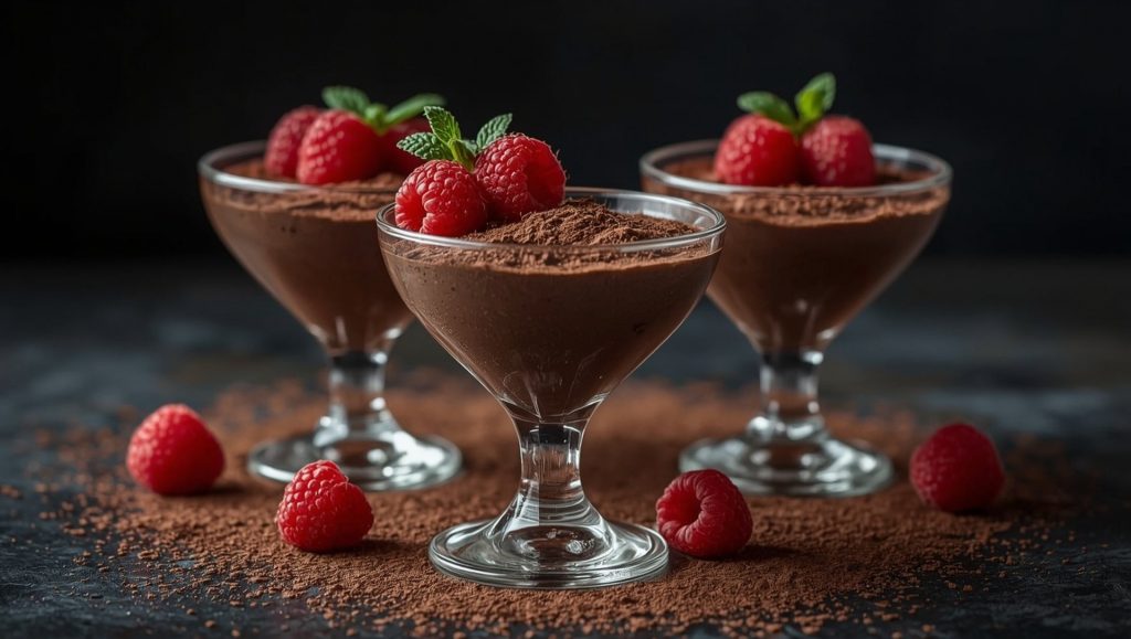 Mousse au Chocolat - luftig, cremig, schokoladig perfekt