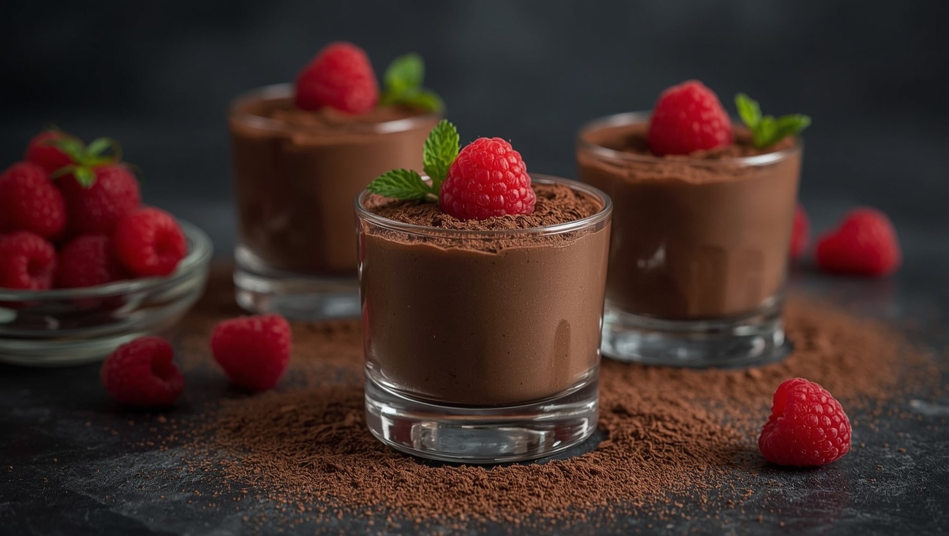 Mousse au Chocolat - luftig, cremig, schokoladig perfekt