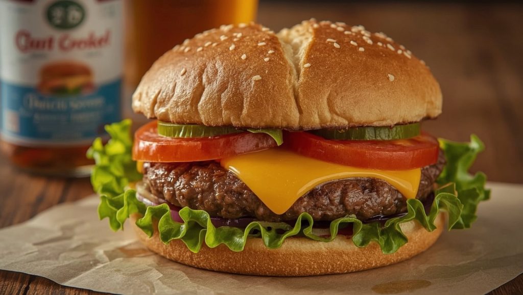Saftiger Homemade Burger - Restaurant-Qualitaet zuhause