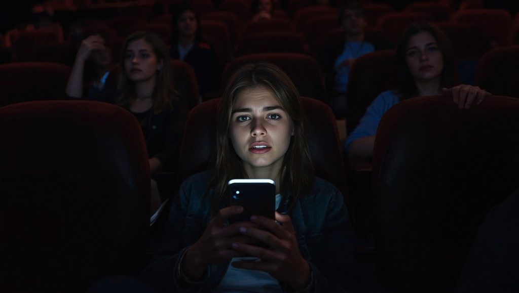 Stummschaltung vergessen - was passiert wenn das Handy im Kino klingelt